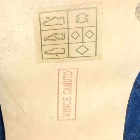 Vince Camuto Blue Suede Boots - Picture 8 of 11